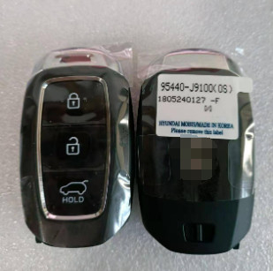 ซื้อ 433MHz 3 ปุ่มเบอร์ชิ้น 95440-J9100 47 ชิปสมาชิกกุญแจสําหรับ Hyundai Kona การผลิตออนไลน์