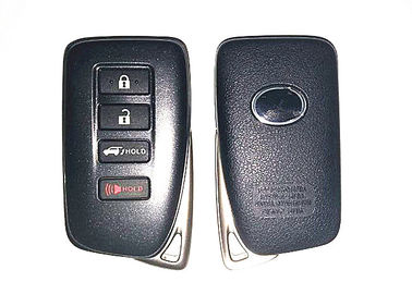 ซื้อ Lexus Key Shell FCC ID HYQ14FBA, ปุ่มพลิกกลับ 3 ปุ่ม Lexus Smart Key การผลิตออนไลน์