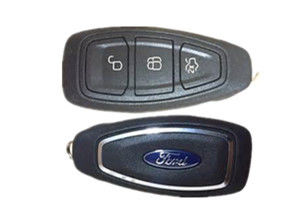 ซื้อ 7S7T 15K601 ED ฟอร์ดเฟียสต้า Key Fob, ปุ่มลัด 3 ปุ่มโฟกัสจากฟอร์ดโฟกัส Fob 433 Mhz การผลิตออนไลน์