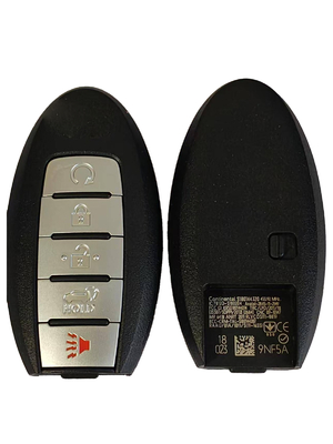 ซื้อ อินฟินิตี้ S180144320 5 Button Key Fob 433MHz ดําเงิน การผลิตออนไลน์