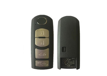 ซื้อ วัสดุพลาสติกมาสด้ารถยนต์กุญแจรีโมท 4 ปุ่มกุญแจรีโมท Fob SKE13E-01 433Mhz การผลิตออนไลน์
