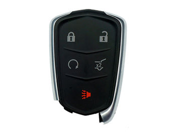 ซื้อ OEM รถกุญแจรีโมท Cadillac รายการสมาร์ท FCC ID HYQ2EB 13598516 5 ปุ่ม 433 เมกะเฮิร์ตซ์ online manufacture