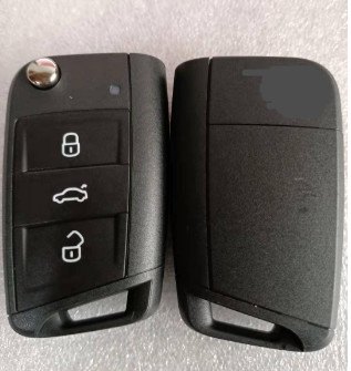 434Mhz 3 ปุ่ม 5E0-959-752.D-R0 Keyless Flip Remote Key สำหรับ Skoda Octavia Rapid