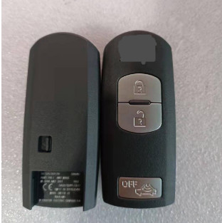 433 MHz 2 + ปุ่มปิด SKE13E-01 49 ชิปรถรีโมทสมาร์ทคีย์ Fob สำหรับ Mazda