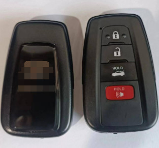 312 MHz 3 + 1 Button HYQ14FBN 4A ชิปสมาชิกคีย์ สําหรับ Toyota Corolla 2019+