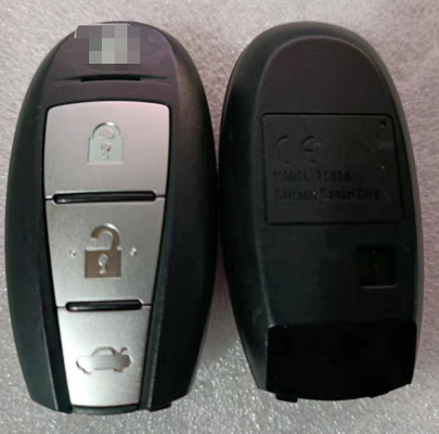 433Mhz 3btn 46 ชิป TS008 หัวหุ้นระยะไกลรถสมาร์ท วัสดุพลาสติกสําหรับซูซูกิ