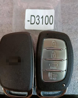 433MHz 4 ปุ่ม 95440-D3100 TQ8-FOB-4F07 47 ชิปสมาธิ