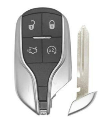 433Mhz 4 ปุ่ม M3N-7393490 46 ชิปสมาธ์ Keyless Key สําหรับ Maserati Ghibli Quattrorte