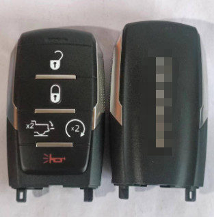 433 Mhz 4 + 1 ปุ่ม OHT-4882056 68291691AD 4A ชิปสมาธ์คีย์สําหรับ Dodge Ram 1500 Pickup