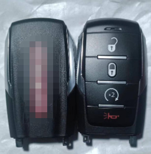 433 MHz OHT-4882056 3 + 1 ปุ่ม 68291691AD 4A ชิปสมาธ์คีย์สําหรับ Dodge Ram 1500 Pickup