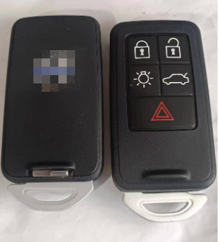 434 MHz 4 + 1 Button FCC KR55WK49264 46 ชิป คีย์รีโมท สําหรับ Volvo S60 S80 V60