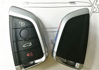 กุญแจรีโมทสีดำ BMW กุญแจรถ 4 ปุ่ม 434MHz 9367401-01 สำหรับ BMW X5 X6