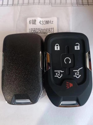 5+1ปุ่ม HYQ4EA 13529633 46E ชิป 433MHz คันรีโมทกุญแจสําหรับเชฟโรเล็ต Suburban Tahoe