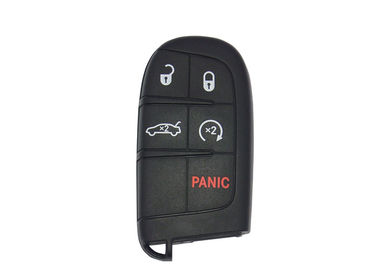 5 ปุ่ม Dodge Chrysler กุญแจรีโมทสำหรับปลดล็อคประตูรถ M3N-40821302 433 Mhz